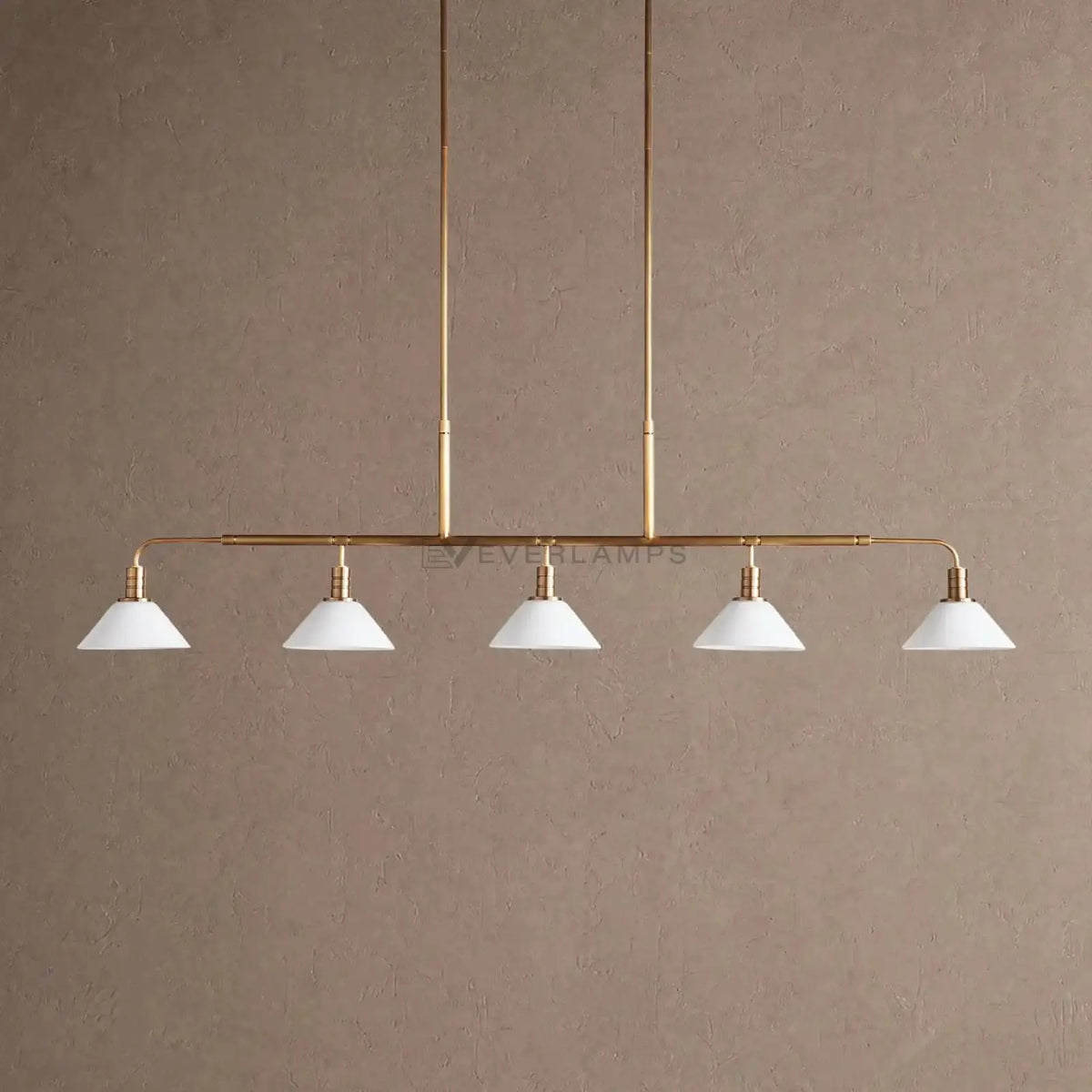Theron Glass Linear Chandelier