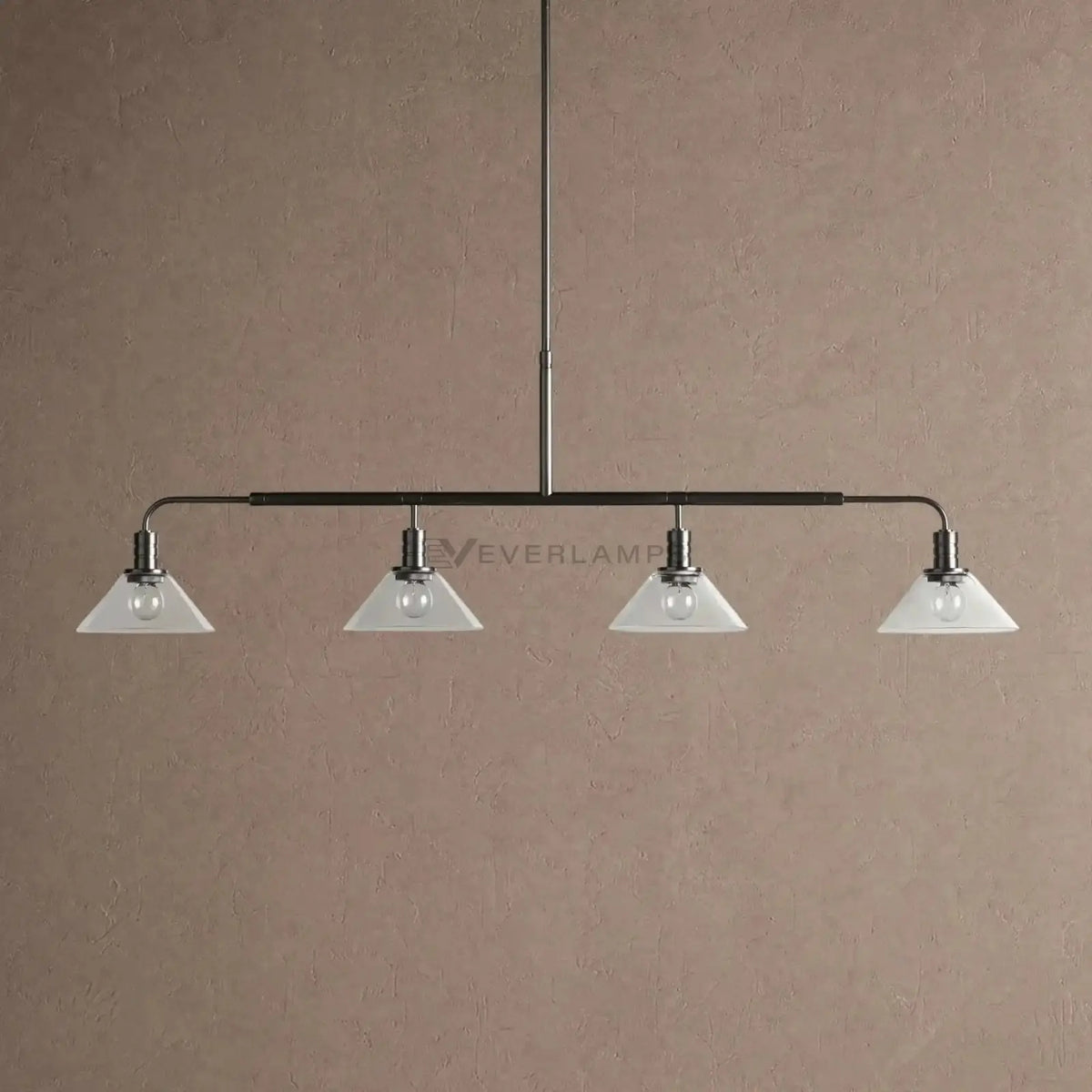 Theron Glass Linear Chandelier