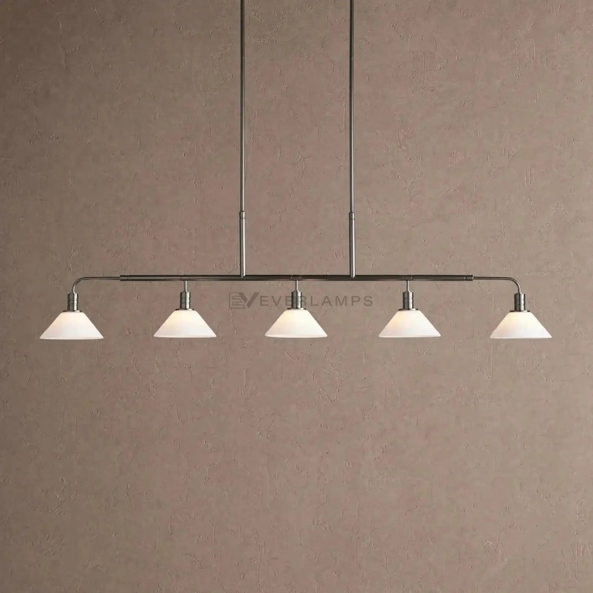 Theron Glass Linear Chandelier