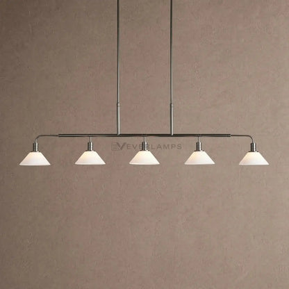 Theron Glass Linear Chandelier