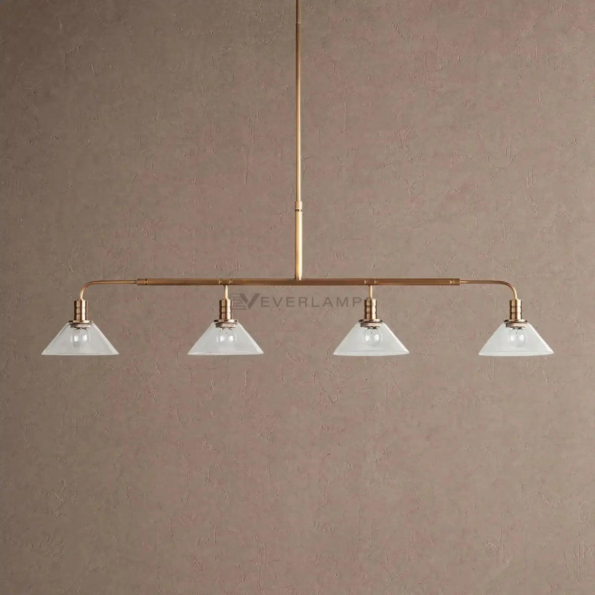 Theron Glass Linear Chandelier