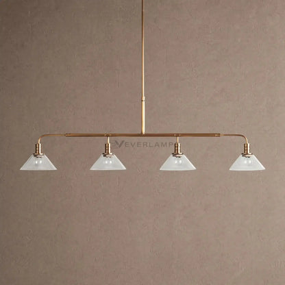 Theron Glass Linear Chandelier