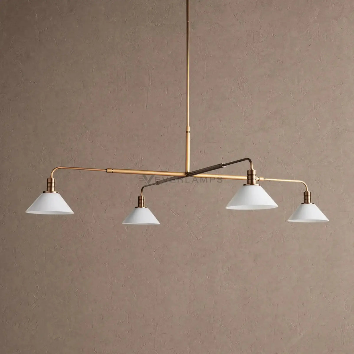 Theron Glass Round Chandelier 30’’ 52’’