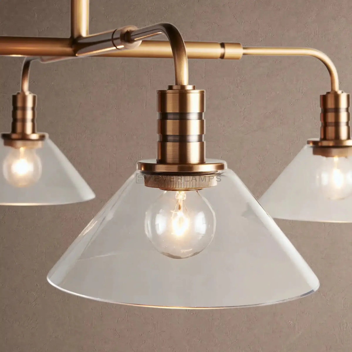 Theron Glass Round Chandelier 30’’ 52’’