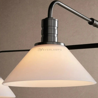 Theron Glass Round Chandelier 30’’ 52’’