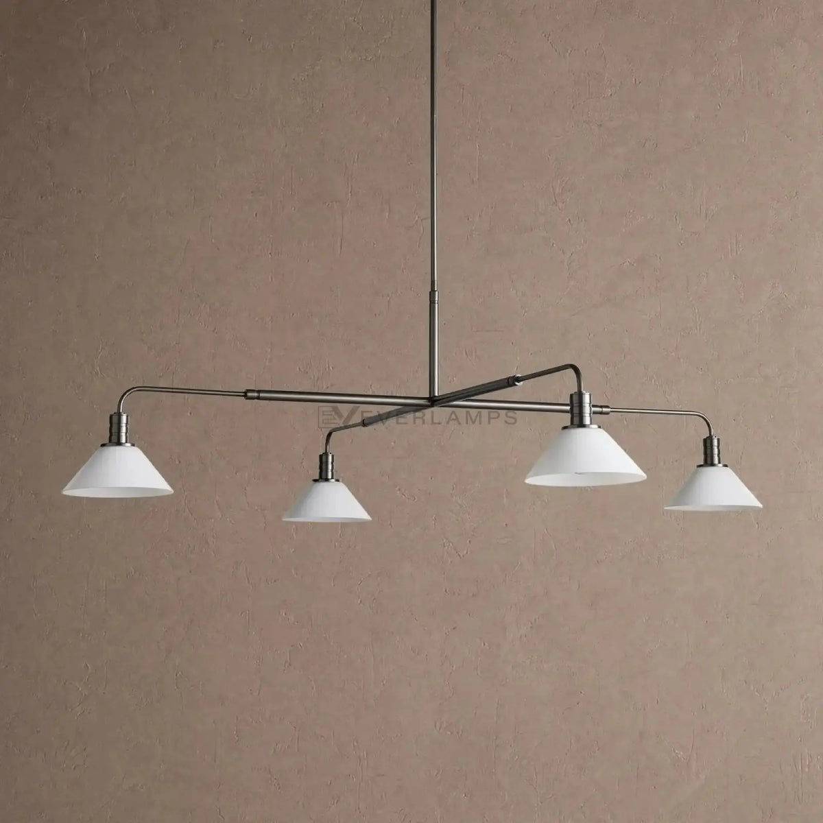 Theron Glass Round Chandelier 30’’ 52’’