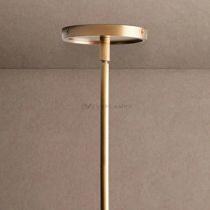 Theron Glass Round Chandelier 30’’ 52’’