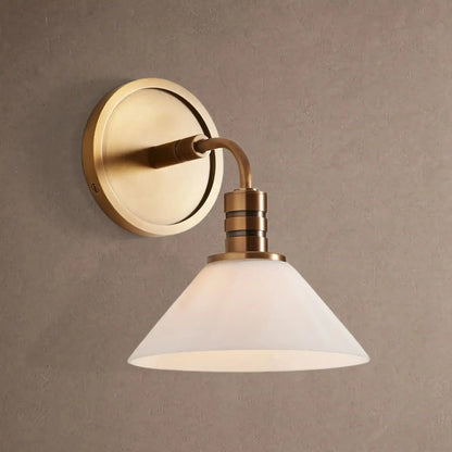 Theron Single Wall Sconce - Milk