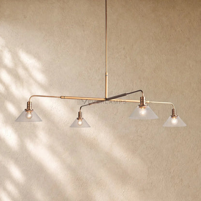 Theronm Glass Round Chandelier