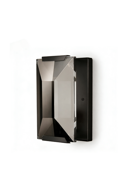 Triple Sparkling Faceted Wall Light - view 18 | everlamps