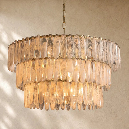 Vernna 3-Tier Chandelier - 38’’