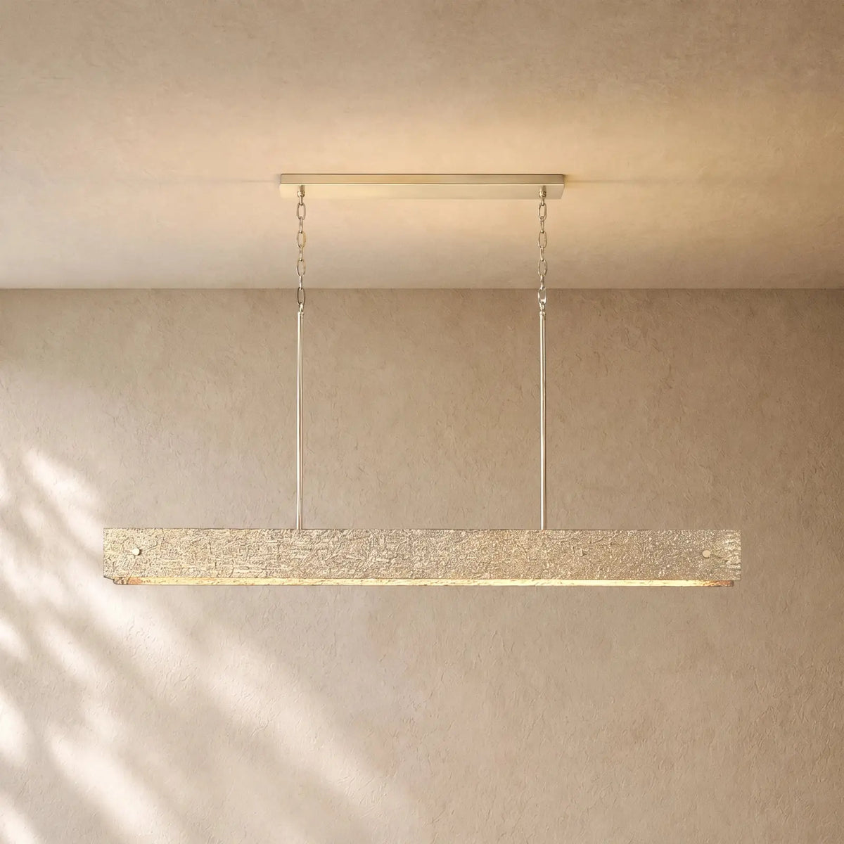 Vilary Linear Chandelier - Brass / 72’’