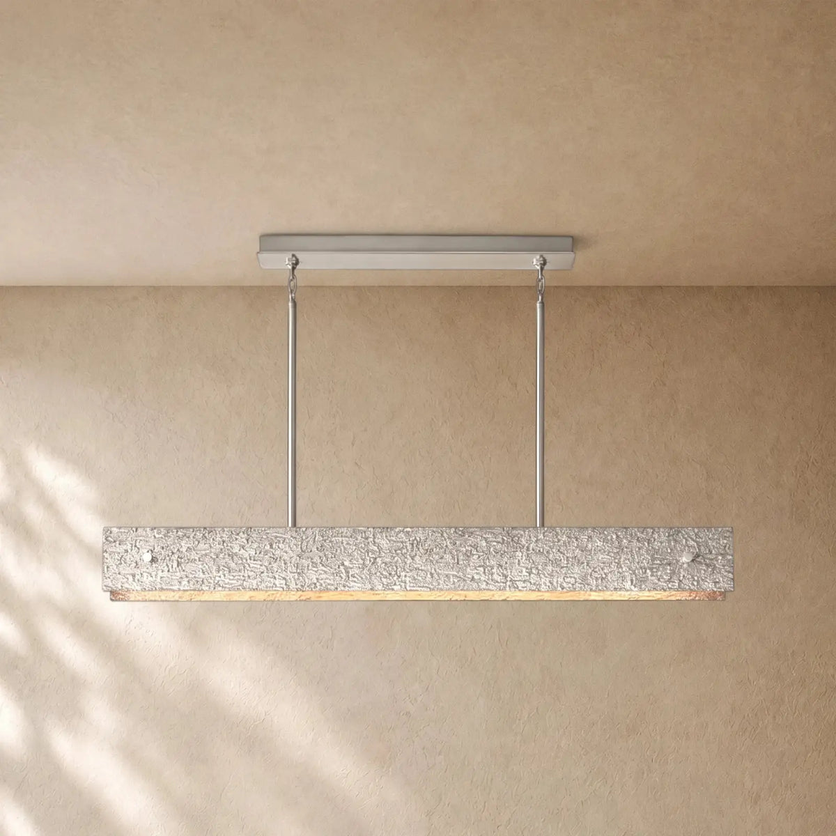Vilary Linear Chandelier - Pewter / 54’’