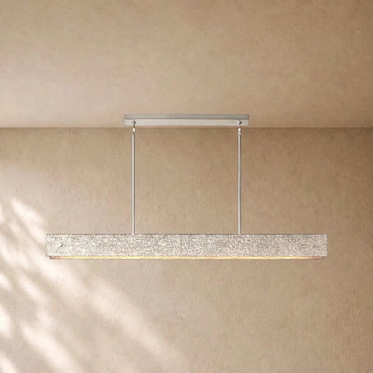 Vilary Linear Chandelier - Pewter / 72’’