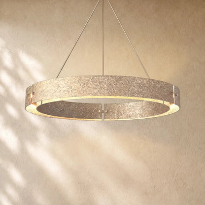 Vilary Round Chandelier - Brass / 48’’