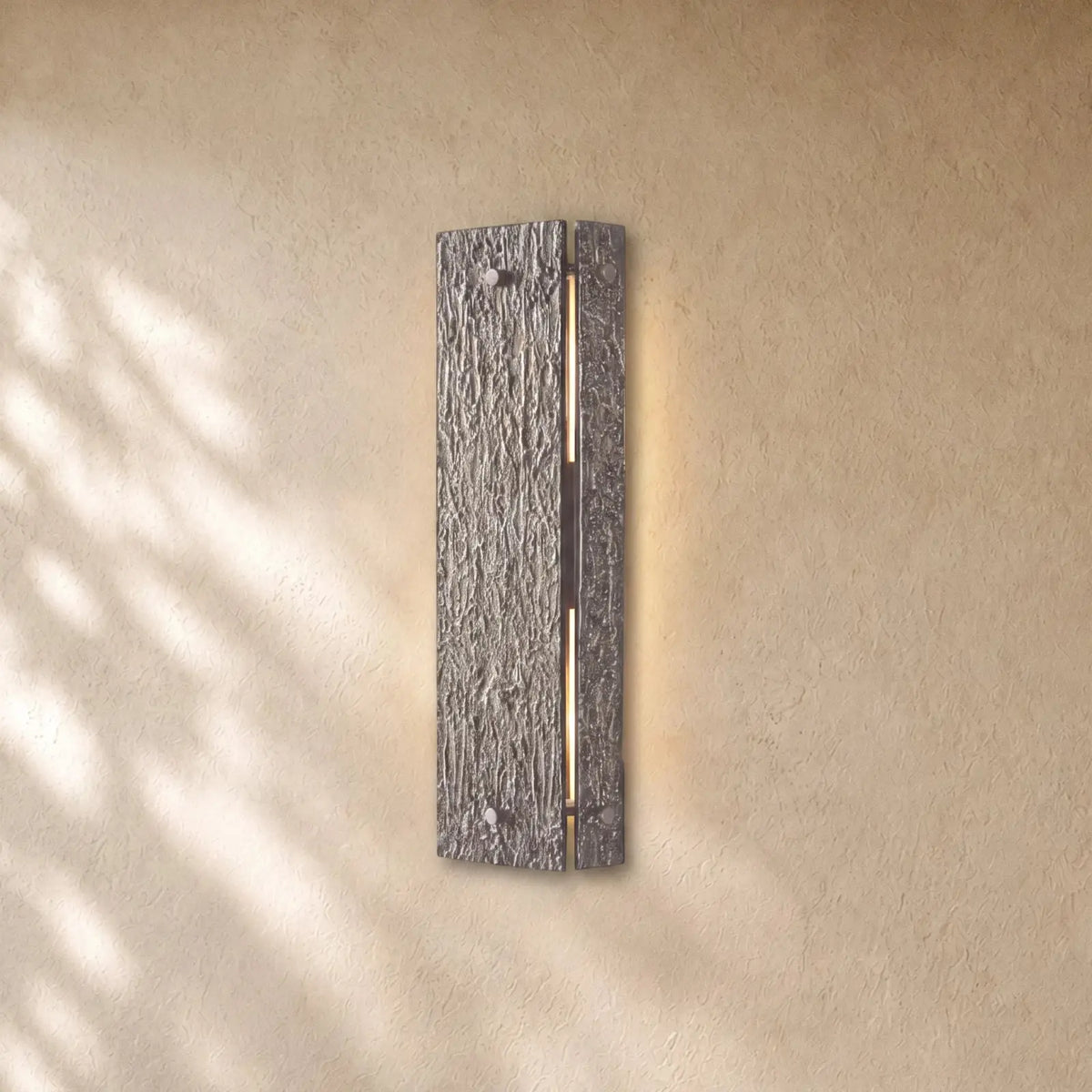 Vilary Sconce Solid Brass Modern Wall Light - Bronze / 19’’