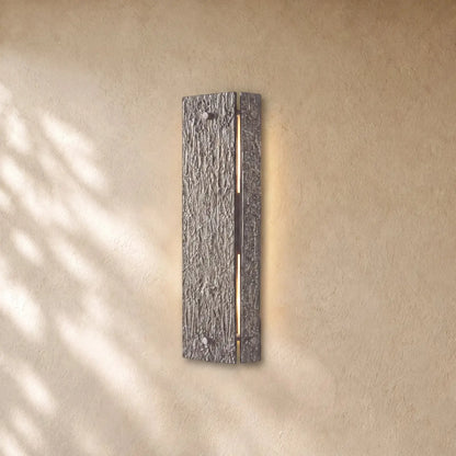 Vilary Sconce Solid Brass Modern Wall Light - Bronze / 19’’