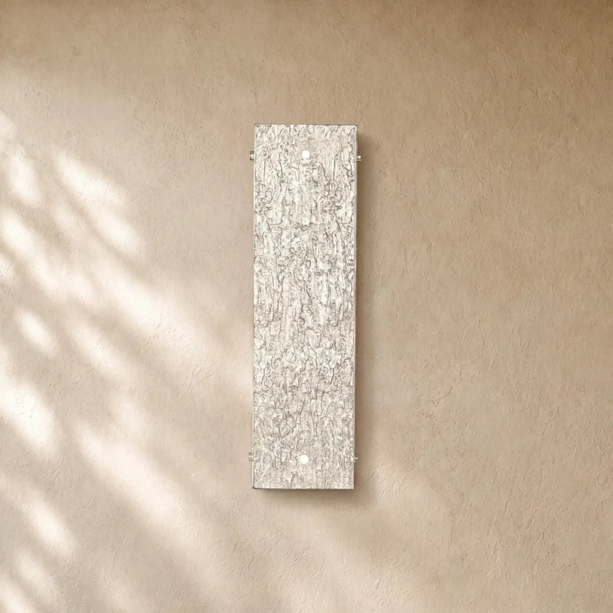 Vilary Sconce Solid Brass Modern Wall Light - Pewter / 19’’