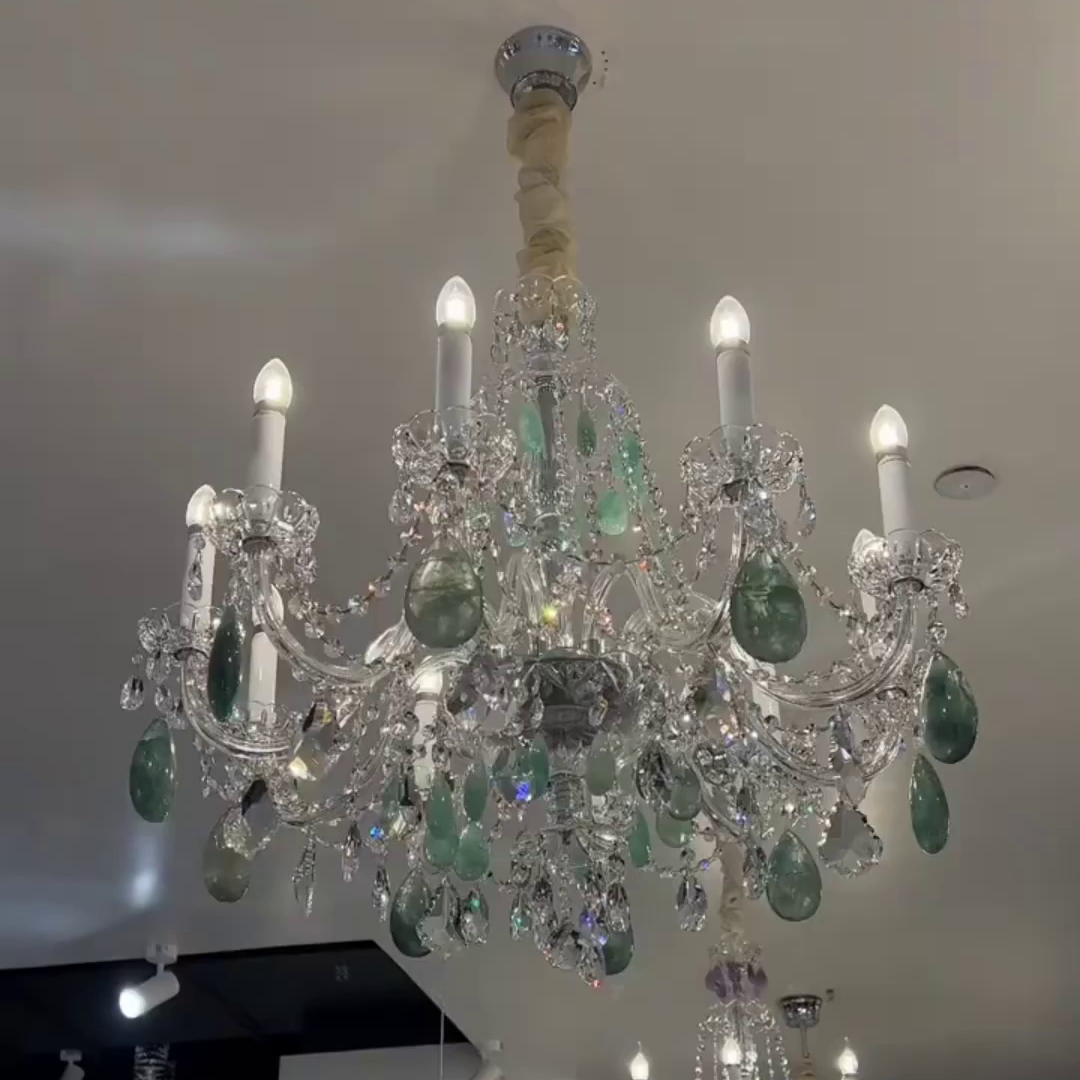 Luxury Rock Crystal Chandelier for Bedroom or Living Room
